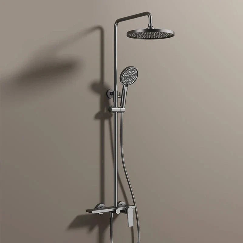 Colonne de Douche Or et Noir Design Bicolore Confort Spa – Torrenta