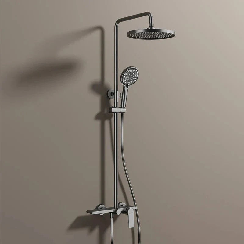 Colonne de Douche Or et Noir Design Bicolore Confort Spa – Torrenta