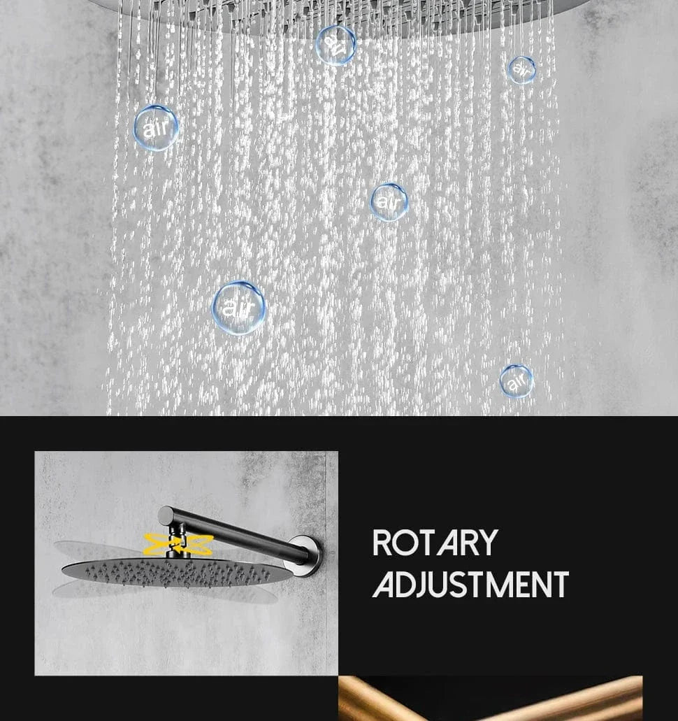 Colonne de Douche Encastrable Haut de Gamme Installation Discrète – Torrenta