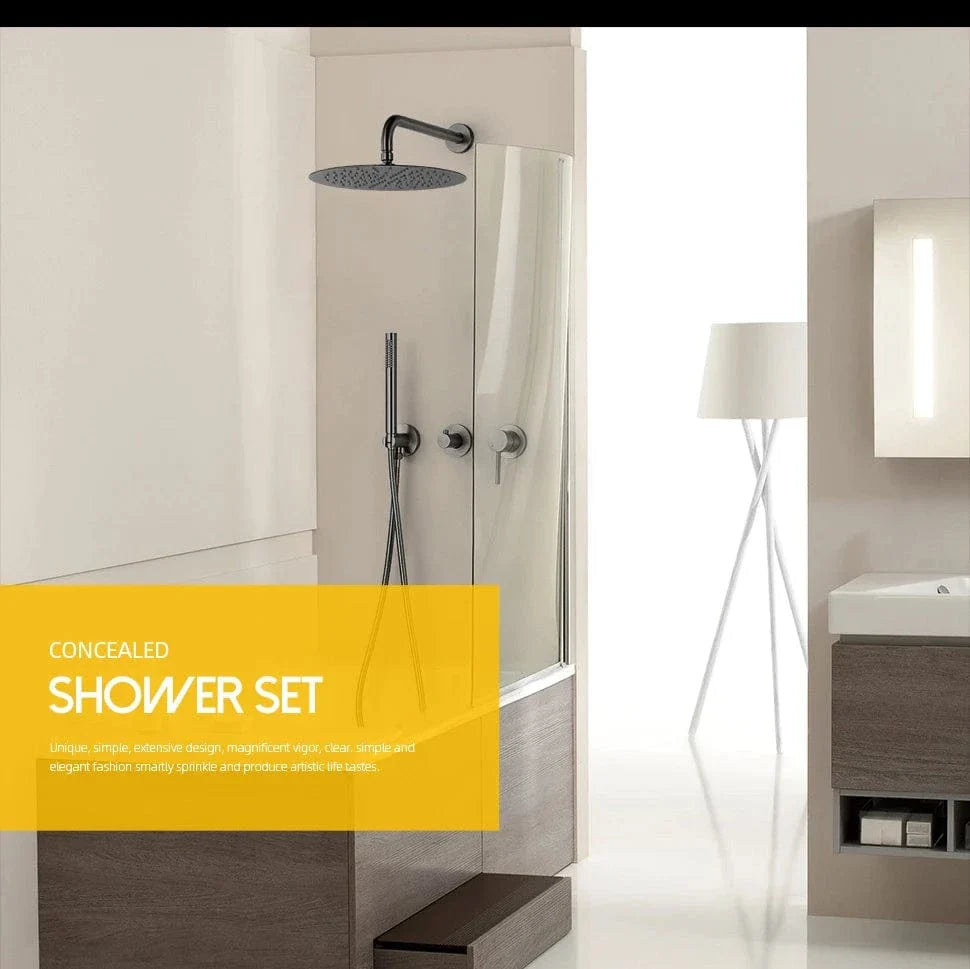 Colonne de Douche Encastrable Haut de Gamme Installation Discrète – Torrenta