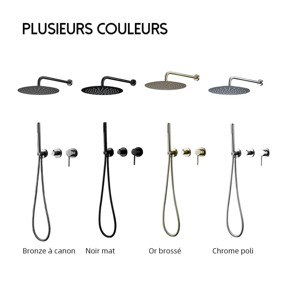 Colonne de Douche Encastrable Haut de Gamme Installation Discrète – Torrenta