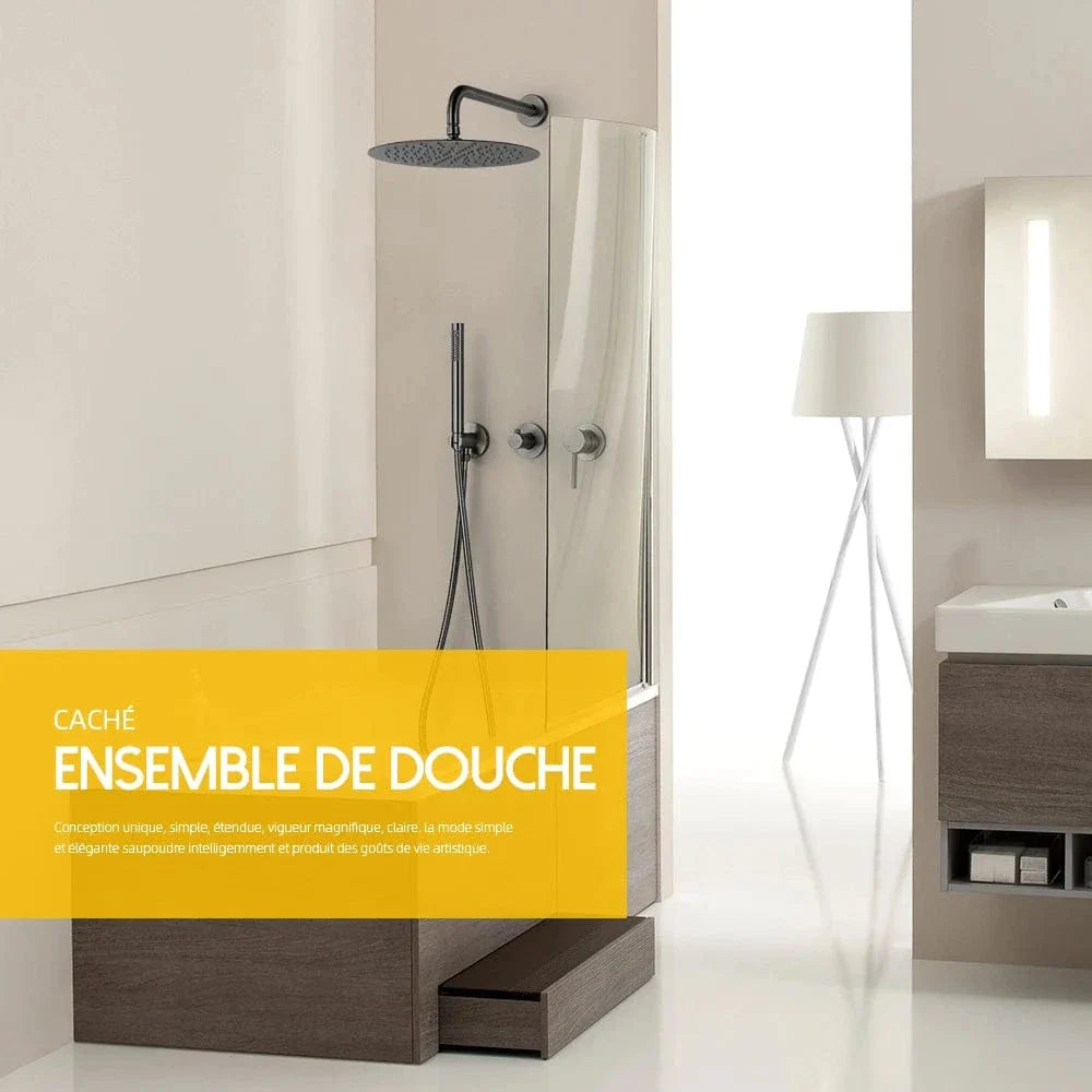 Colonne de Douche Encastrable Haut de Gamme Installation Discrète – Torrenta