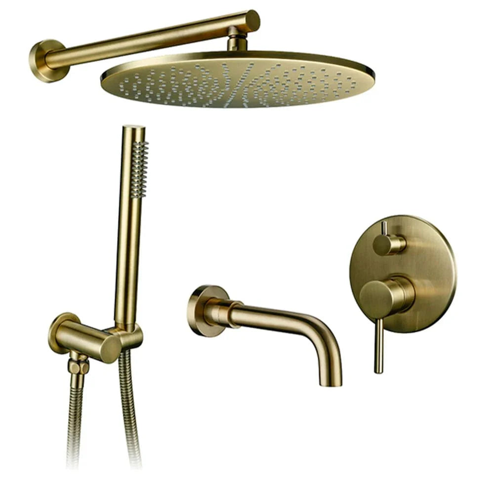 Colonne de Douche Encastrée Design Moderne Gain de Place – Torrenta