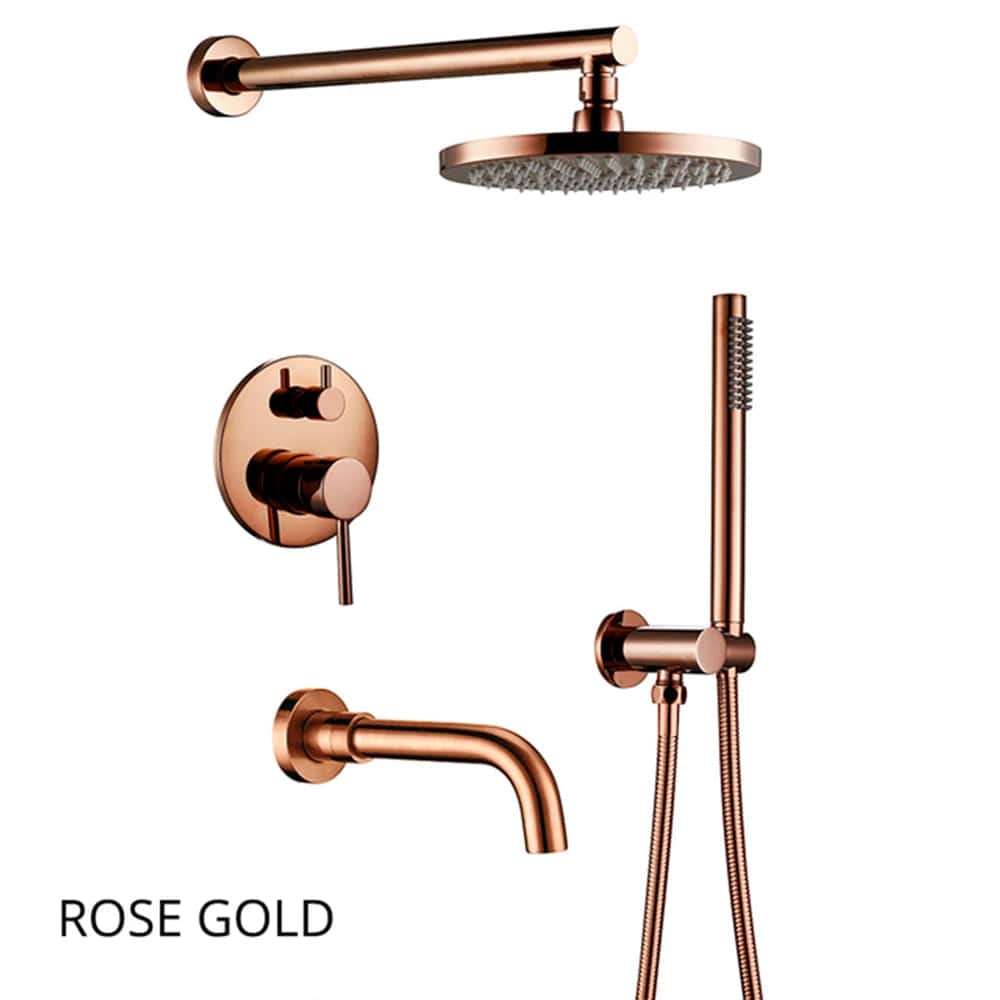 Colonne de Douche Encastrée Design Moderne Gain de Place – Torrenta