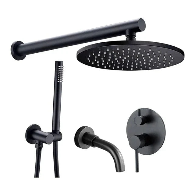 Colonne de Douche Encastrée Design Moderne Gain de Place – Torrenta