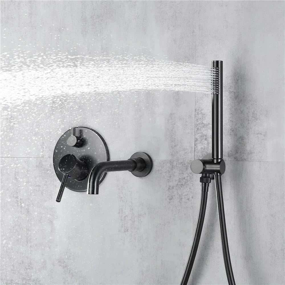 Colonne de Douche Encastrée Design Moderne Gain de Place – Torrenta