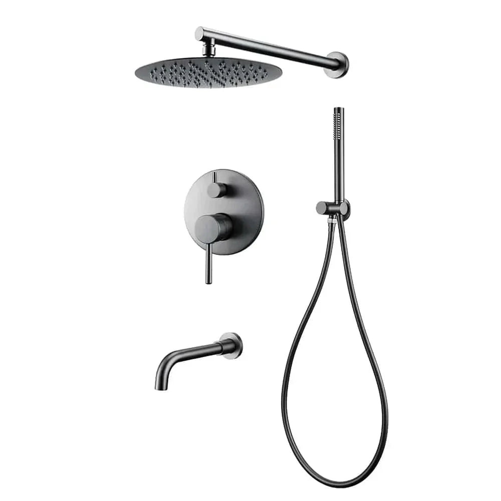 Colonne de Douche Encastrée Design Moderne Gain de Place – Torrenta
