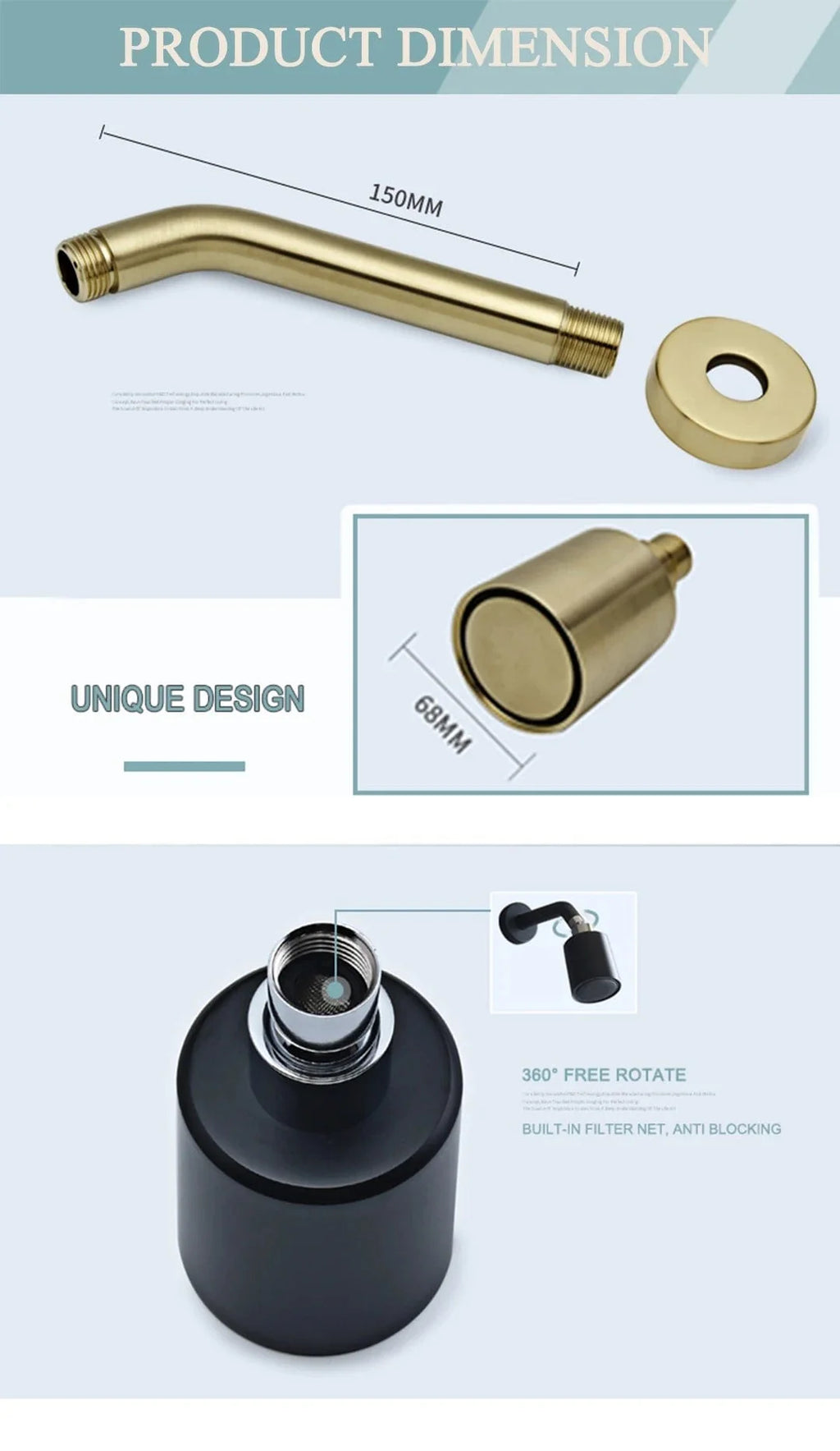 Colonne de Douche Encastrable Luxe Mitigeur Intégré Confort Total – Torrenta