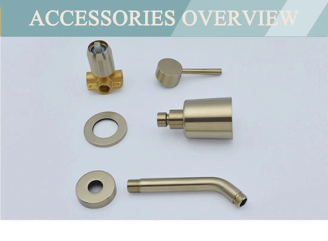 Colonne de Douche Encastrable Luxe Mitigeur Intégré Confort Total – Torrenta