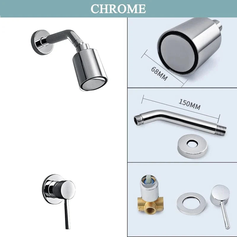 Colonne de Douche Encastrable Luxe Mitigeur Intégré Confort Total – Torrenta