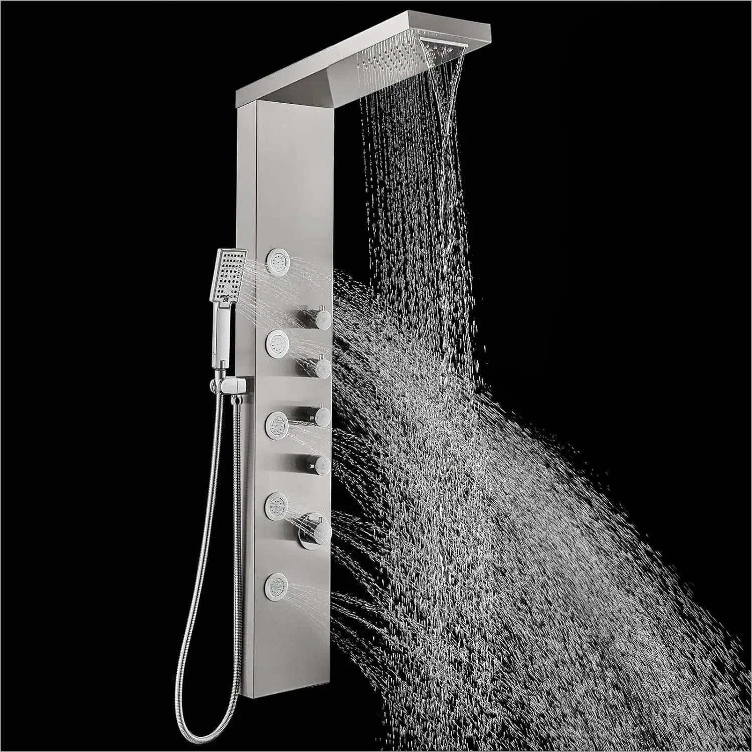 Colonne de Douche Hydromassante Thermostatique Bien-Être Quotidien – Spalys