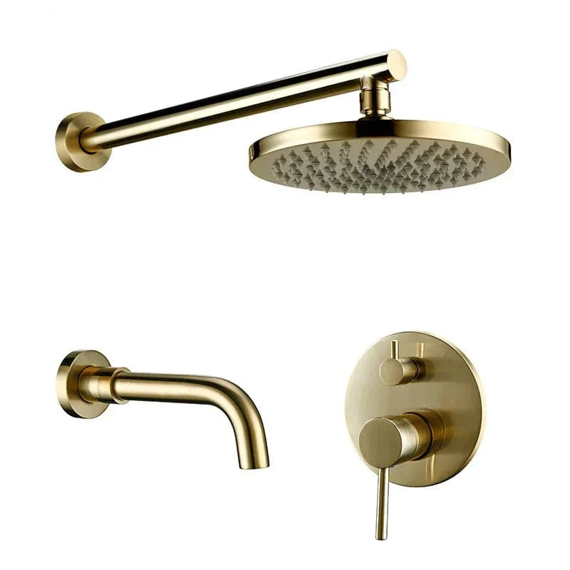Colonne de Douche Or Brossé Finition Précieuse Sans Reflet – Torrenta