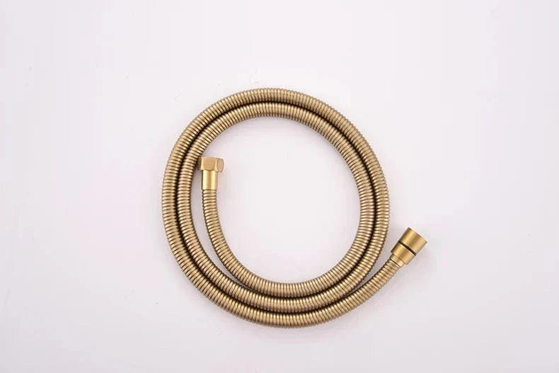 Colonne de Douche Dorée Thermostatique Pluie 12 Pouces – Thermya