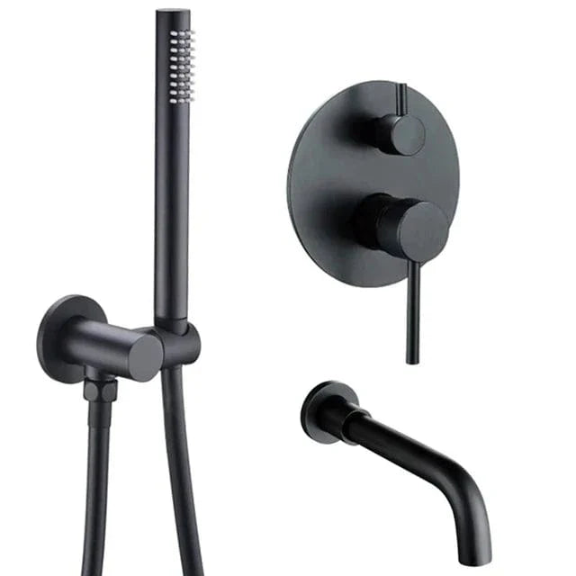 Colonne de Douche pour Baignoire Mitigeur Contemporain Finition Premium – Vertane