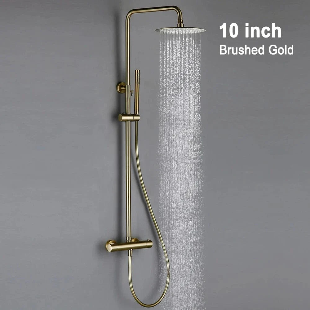Colonne de Douche Thermostatique avec Douchette Confort Complet – Thermya