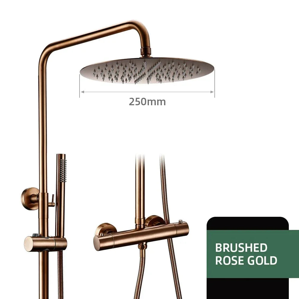 Colonne de Douche Thermostatique Confort Immédiat Température Sûre – Thermya