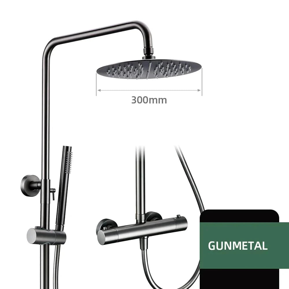Colonne de Douche Thermostatique Confort Immédiat Température Sûre – Thermya