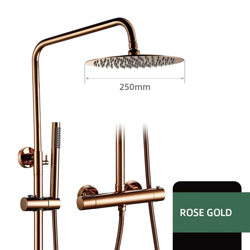 Colonne de Douche Thermostatique Confort Immédiat Température Sûre – Thermya