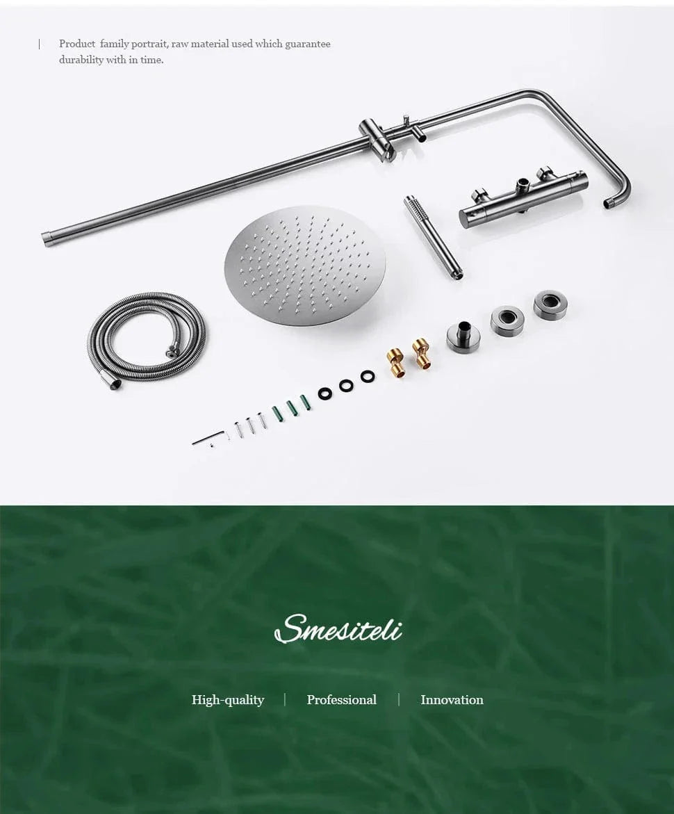 Colonne de Douche Thermostatique Confort Immédiat Température Sûre – Thermya