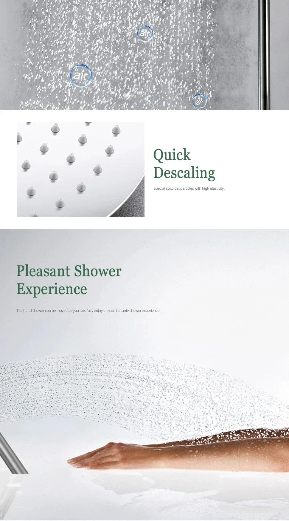 Colonne de Douche Thermostatique Confort Immédiat Température Sûre – Thermya