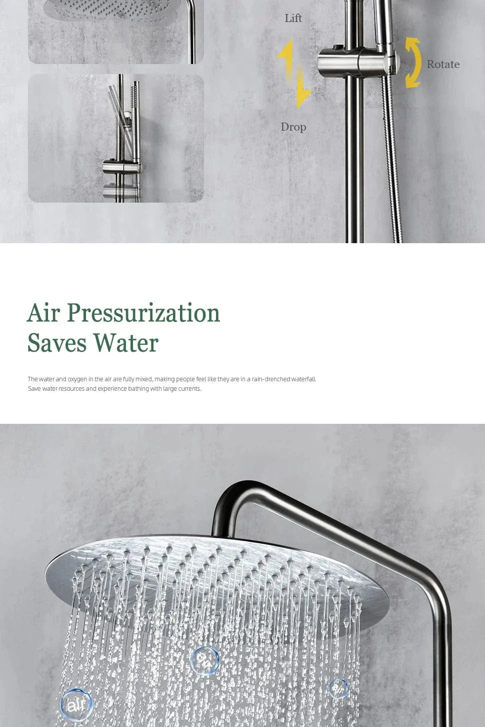 Colonne de Douche Thermostatique Confort Immédiat Température Sûre – Thermya