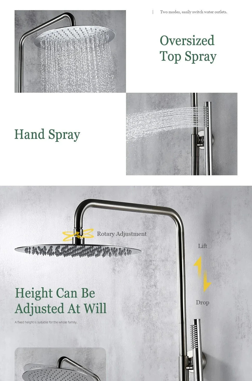Colonne de Douche Thermostatique Confort Immédiat Température Sûre – Thermya