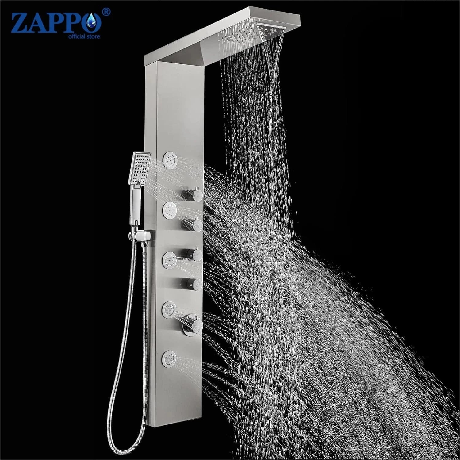 Panneau de Douche Hydromassant Jets Puissants Détente Musculaire – Spalys