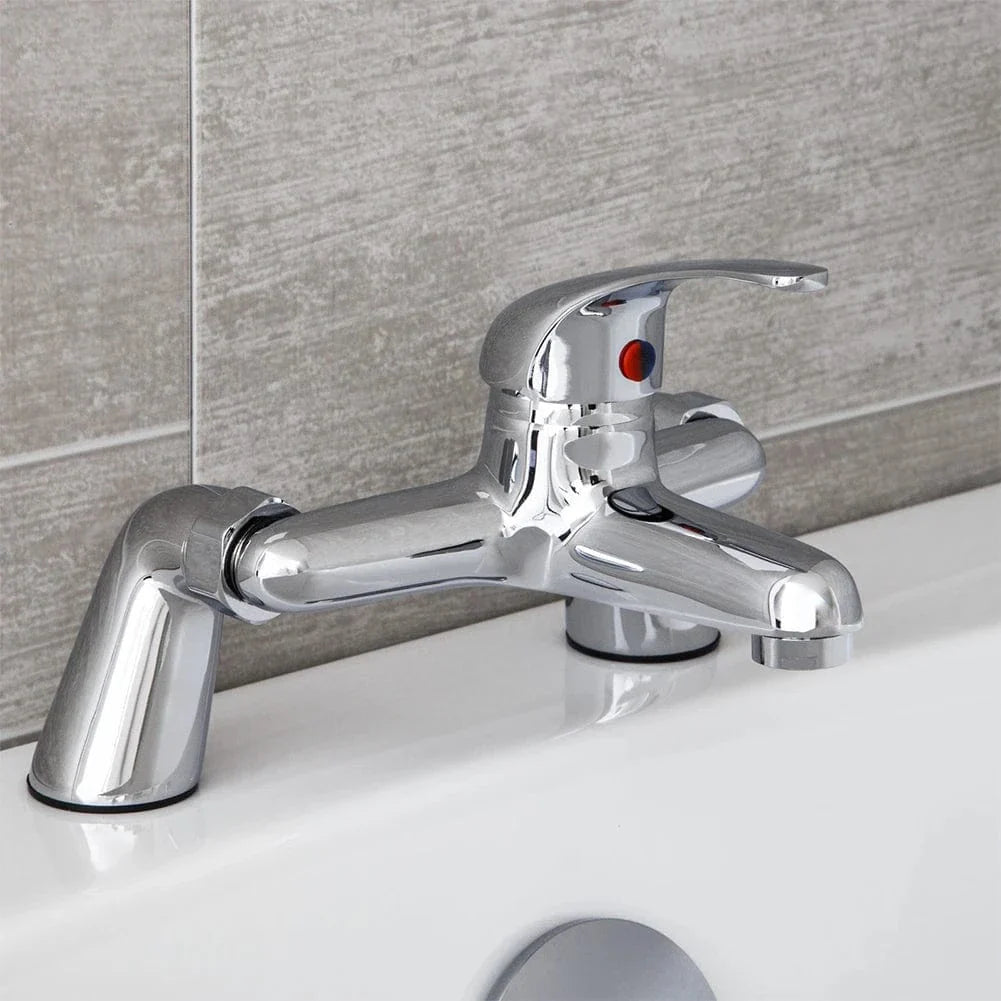 Colonnette Baignoire Chromée Adaptateur Robinet Pose Simplifiée – Vertane