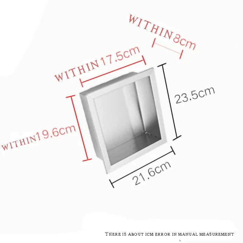 Douche avec Niche de Rangement Intégrée Salle de Bain Ordonnée – Rekta