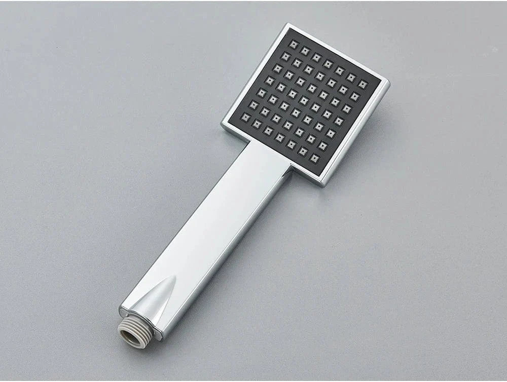 Douche Thermostatique Noir Chrome Précision et Design Contemporain – Thermya