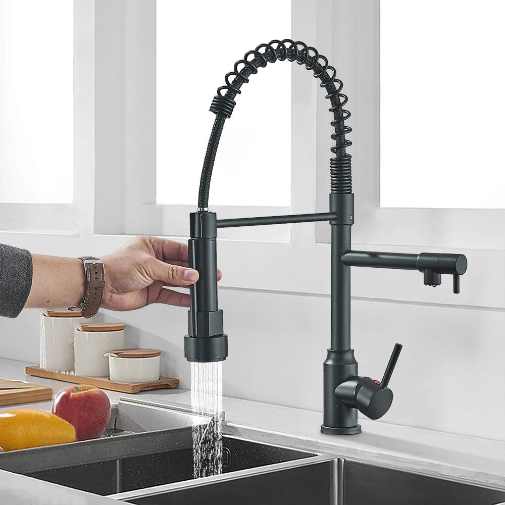 Douchette Cuisine Professionnelle Laiton Chromé Débit Puissant – Fornéa