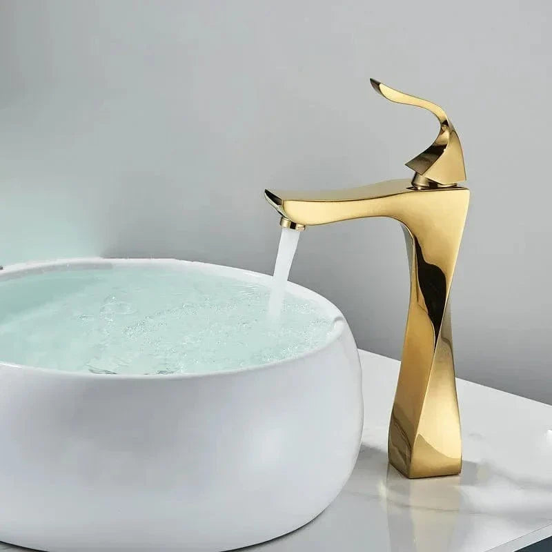 Douchette Lavabo Or Design Nordique Rinçage Tout en Douceur – Kaléo
