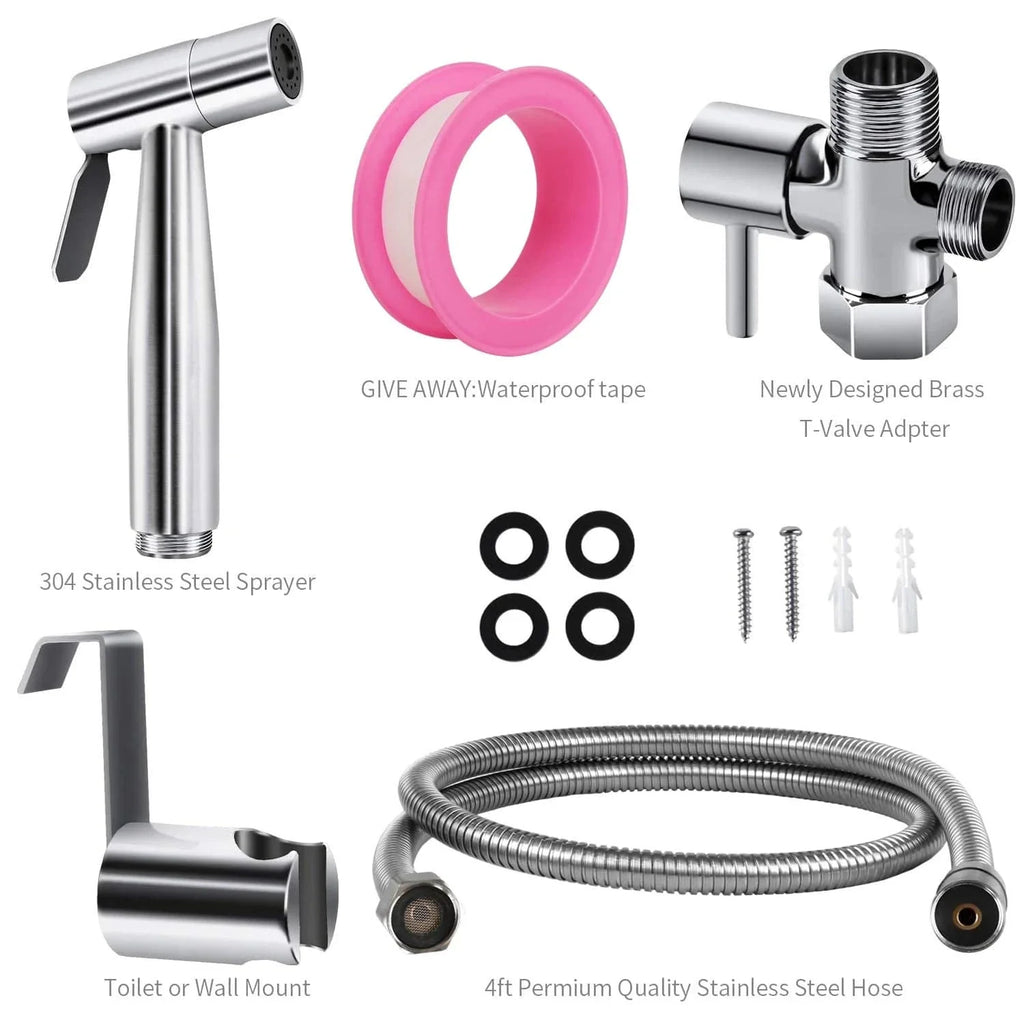 Douchette Inox Résistante Prise en Main Confortable – Fornéa