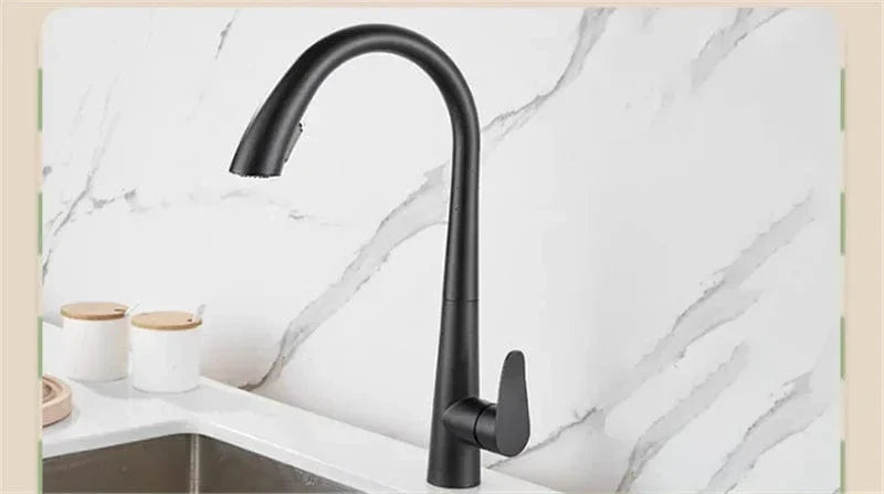 Douchette Évier Cuisine Or Brossé Design Épuré Cuisine Moderne – Fornéa