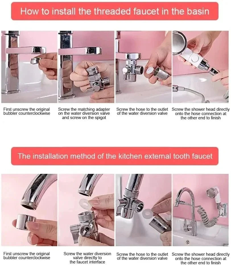 Douchette Lavabo Coiffeur Lavage des Cheveux à Domicile – Kaléo