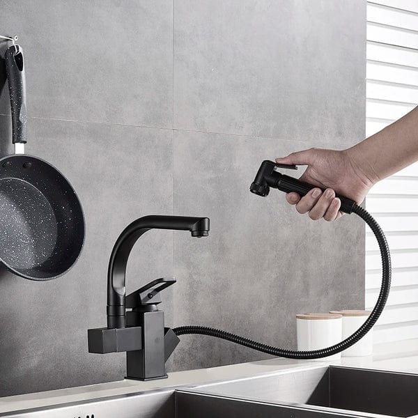 Douchette Mitigeur Cuisine Laiton Doré Élégance Durable – Fornéa