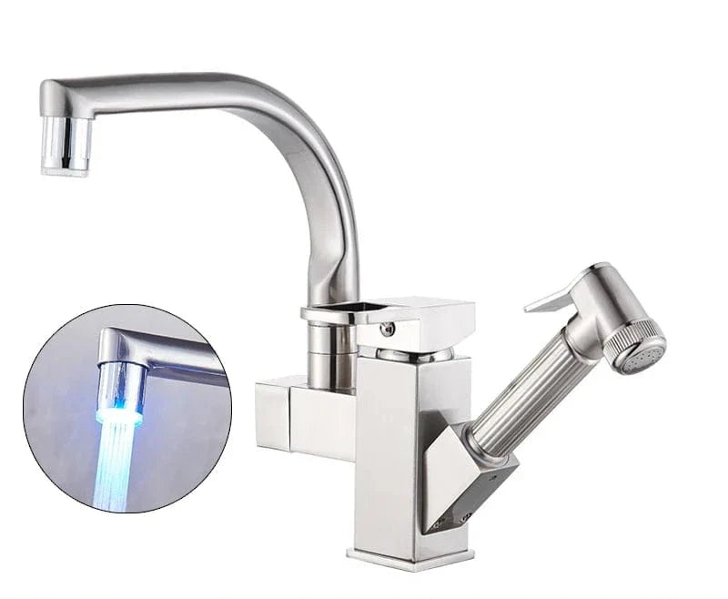 Douchette Mitigeur Cuisine Laiton Doré Élégance Durable – Fornéa