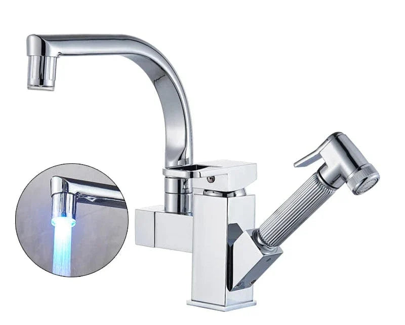 Douchette Mitigeur Cuisine Laiton Doré Élégance Durable – Fornéa