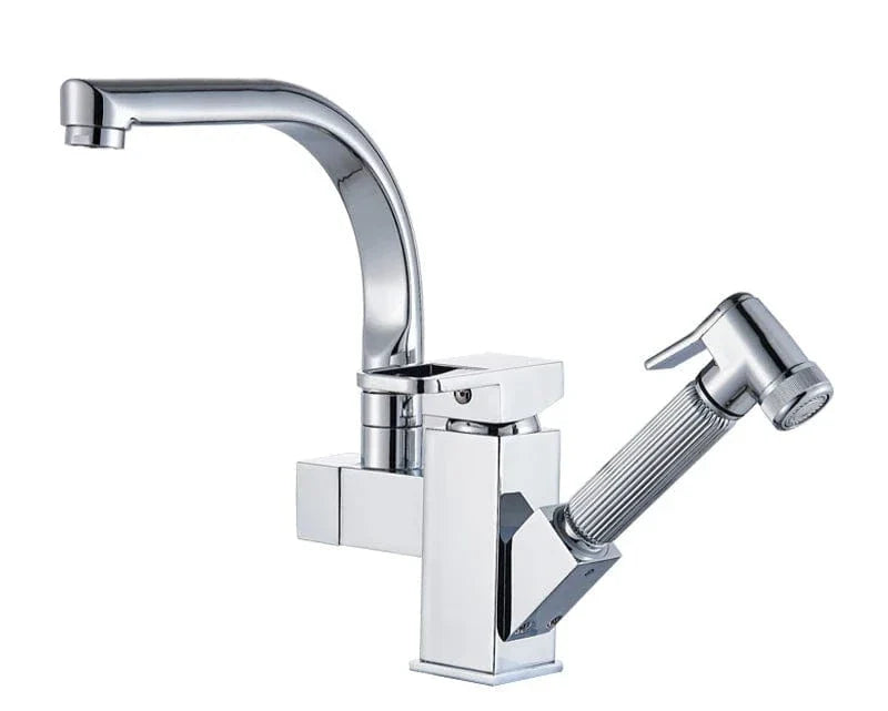 Douchette Mitigeur Cuisine Laiton Doré Élégance Durable – Fornéa