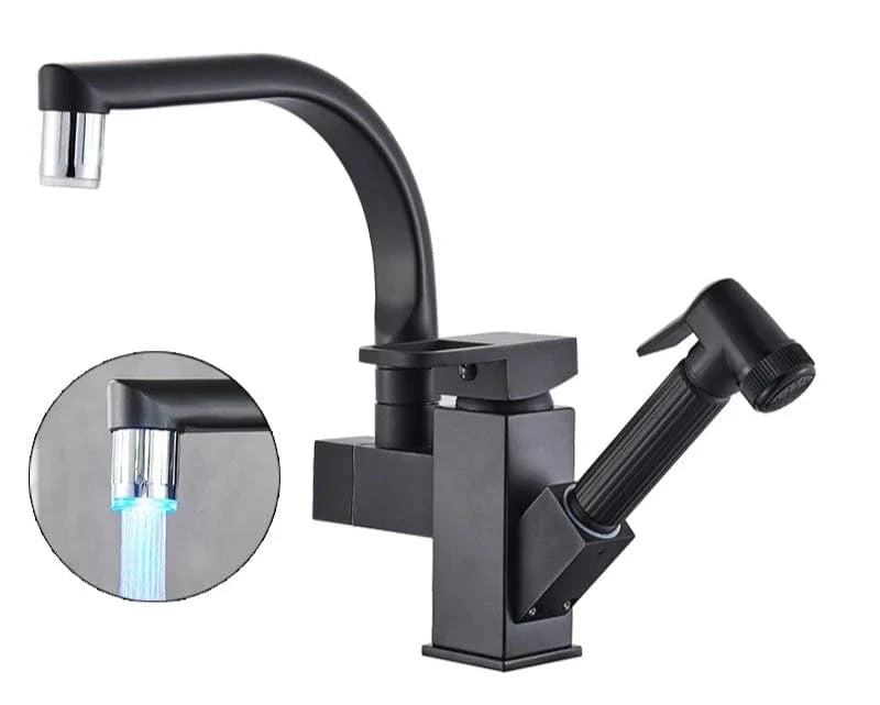 Douchette Mitigeur Cuisine Laiton Doré Élégance Durable – Fornéa