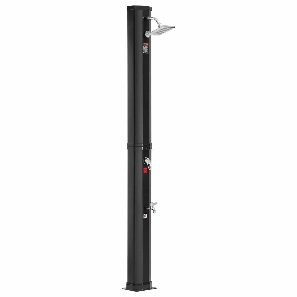 Douchette Solaire Extérieure 40L Piscine Jardin Camping Chauffe Naturelle – Nomadis