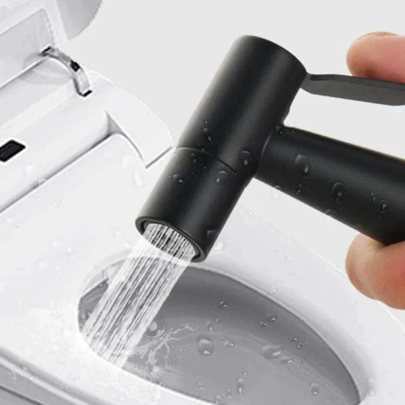 Douchette WC Noire Bidet Intégré Design et Hygiène – Purelia