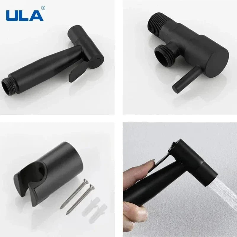 Douchette WC Noire Bidet Intégré Design et Hygiène – Purelia