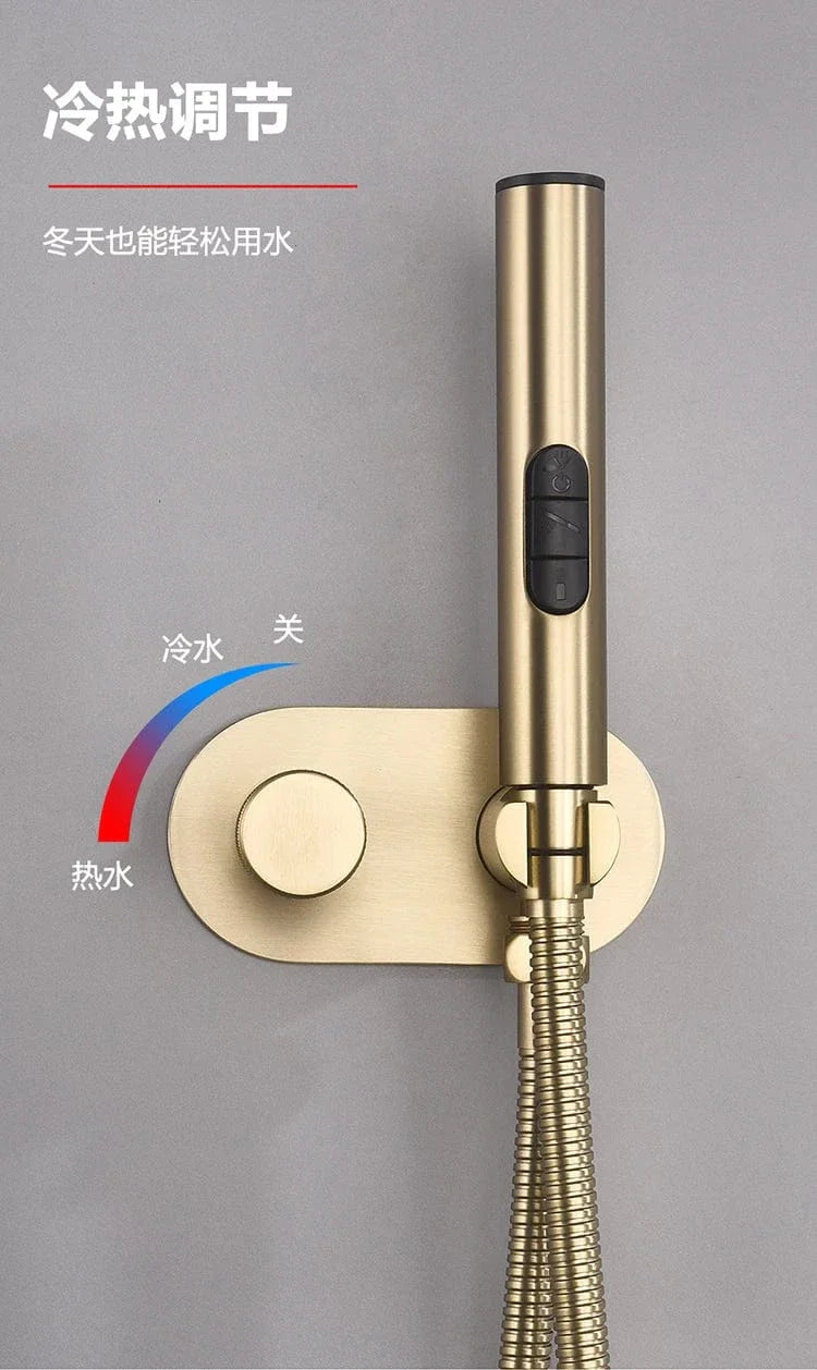 Douchette WC Bidet Finition Satinée Hygiène Inégalée – Purelia