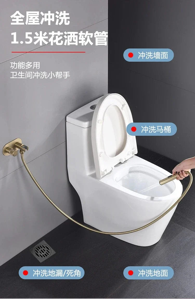 Douchette WC Bidet Finition Satinée Hygiène Inégalée – Purelia