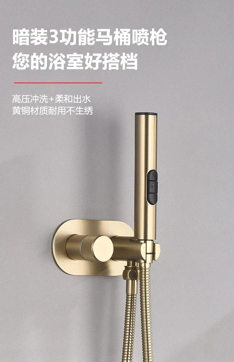 Douchette WC Bidet Finition Satinée Hygiène Inégalée – Purelia