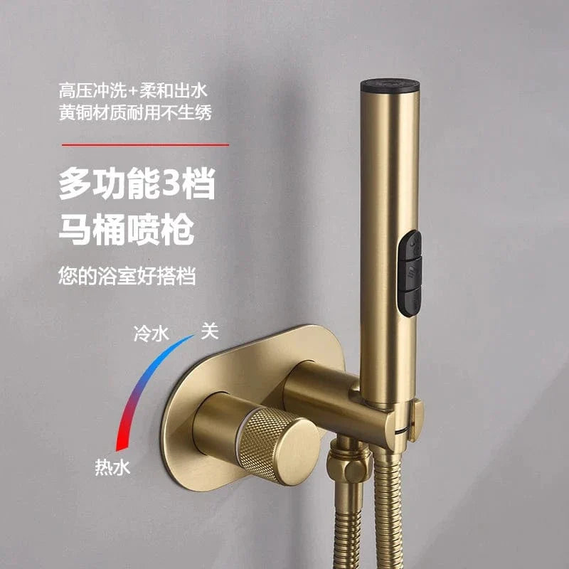 Douchette WC Bidet Finition Satinée Hygiène Inégalée – Purelia