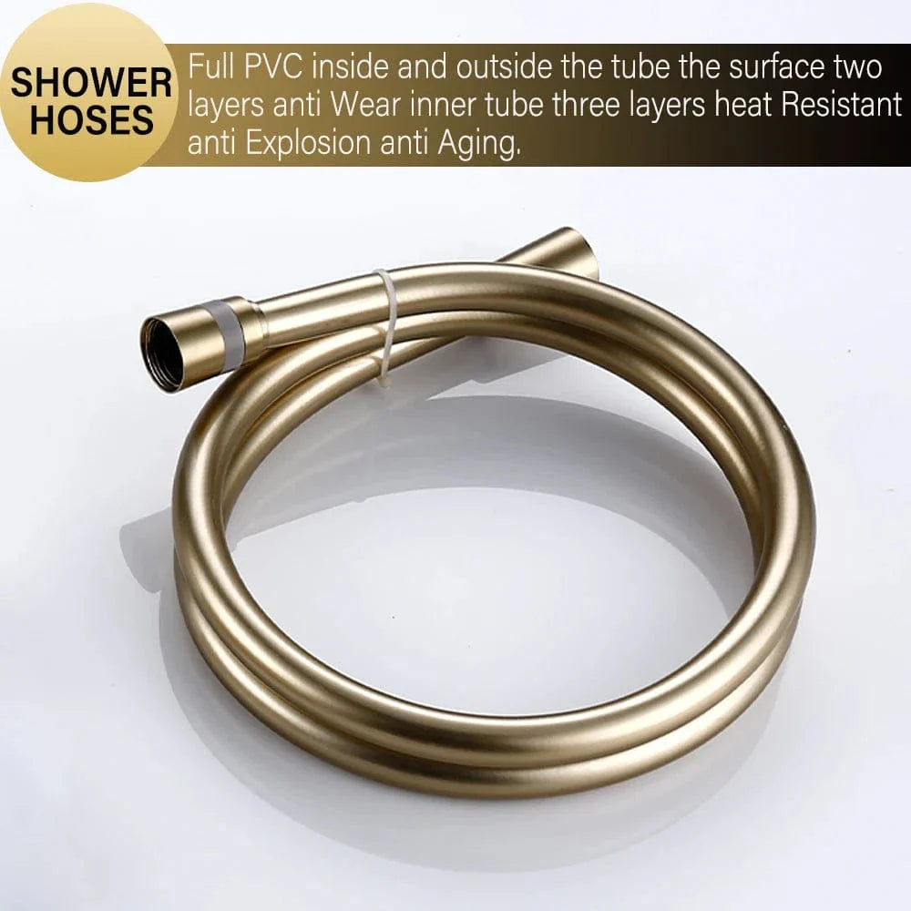 Kit Douchette WC Bidet Laiton Doré Brossé Installation Complète – Purelia