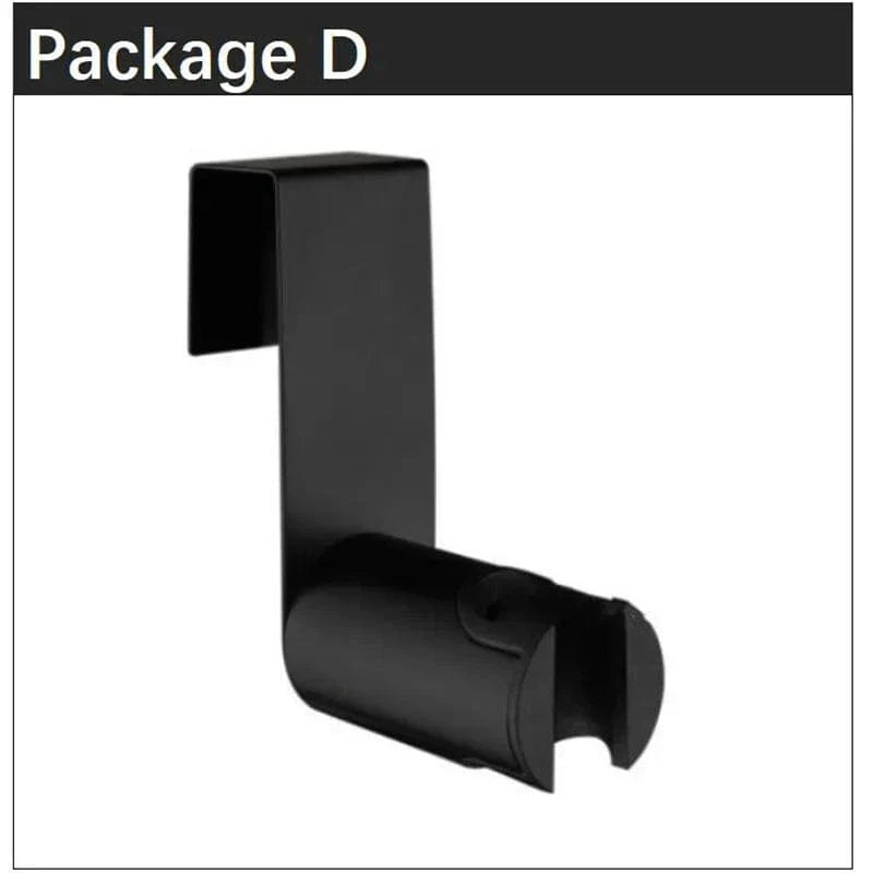 Mitigeur Noir WC avec Bidet Intégré et Douchette Design Moderne – Purelia