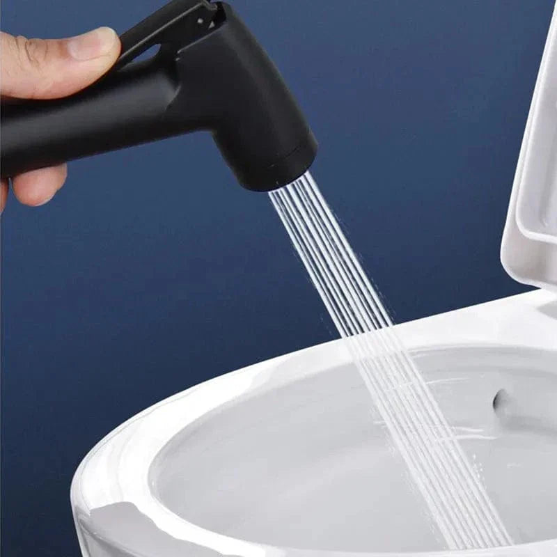 Mitigeur Noir WC avec Bidet Intégré et Douchette Design Moderne – Purelia